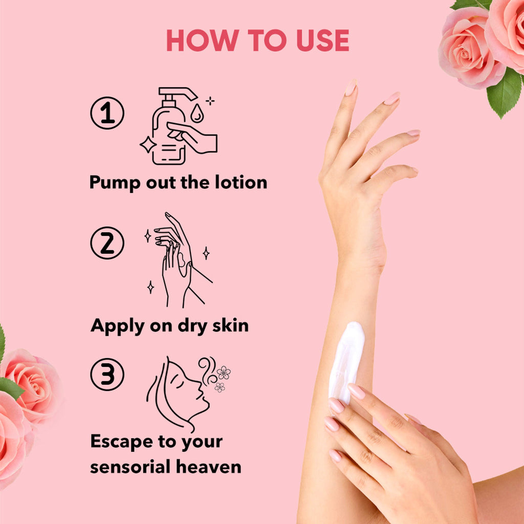 Wanderlust Moisturizing Body Lotion - Country Rose | Grocsy