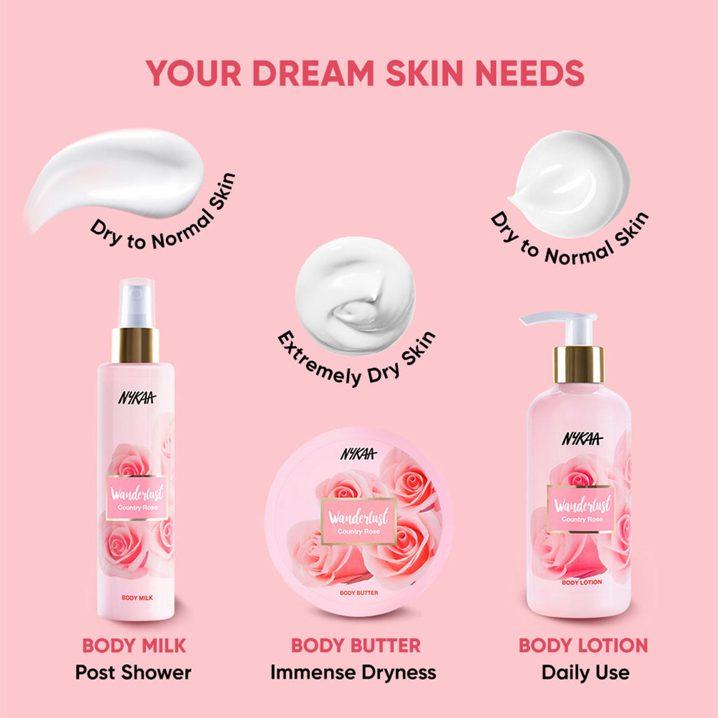 Wanderlust Moisturizing Body Lotion - Country Rose | Grocsy