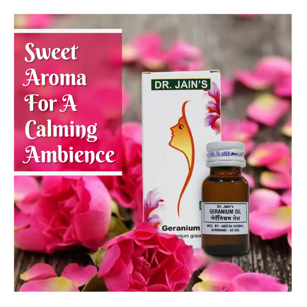 Dr. Jain's Geranium Oil | Grocsy