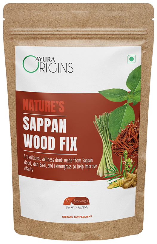 Ayura Origins Nature's Sappan Wood Fix Powder | Grocsy
