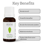 Aroma Treasures Juniper Berry Pure Essential Oil | Grocsy