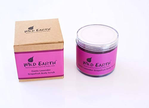 Wild Earth Lavender Grapefruit Body Scrub | Grocsy