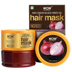 Wow Skin Science Red Onion Black Seed Oil Hair Mask | Grocsy