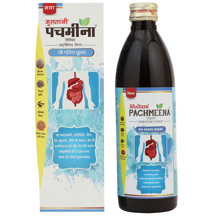 Multani Pachmeena Liquid Digestive No Added Sugar | Grocsy