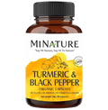 Minature Turmeric & Black Pepper Organic Capsules | Grocsy