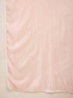 The52 Baby pink Women's Gorgeous Cotton Blend Fabric Thread Work Straight Kurta, Pant and Dupatta Set | Grocsy