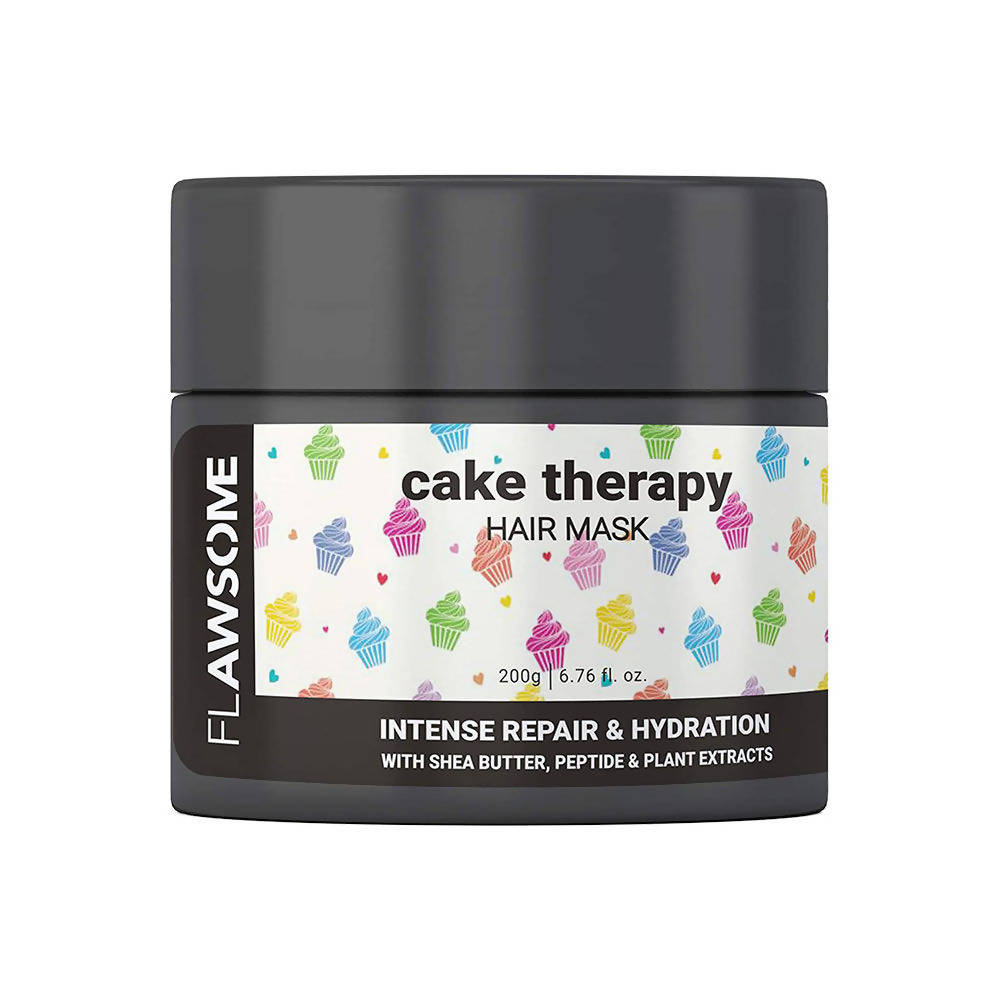 Flawsome Cake Therapy Intense Repair & Hydration Hair Mask | Grocsy