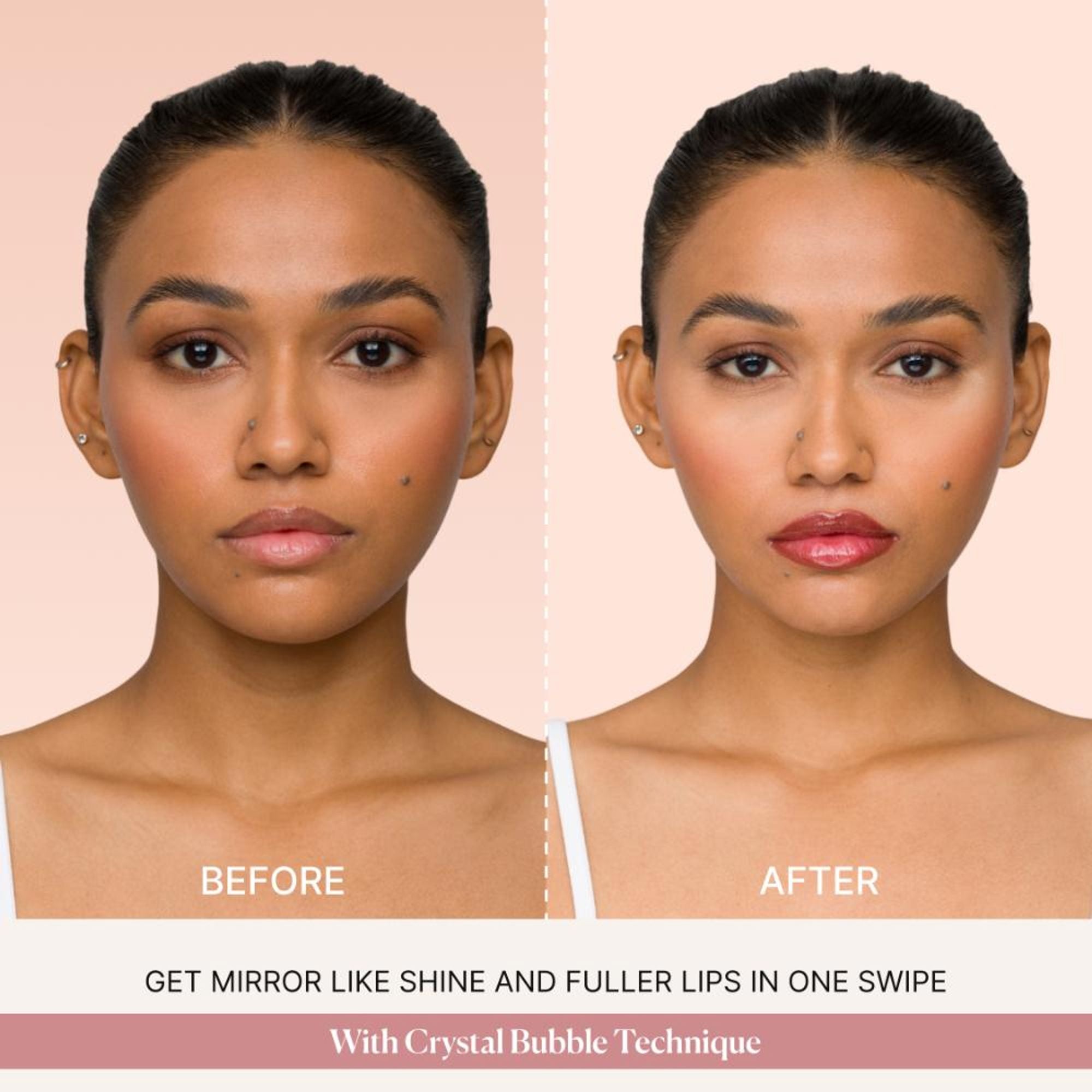 IRIS COSMETICS Talk Glossy To Me! Shimmer Lip Gloss - Deep Plum With Subtle Blue | Grocsy