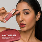 IRIS COSMETICS Matte Made Her Do It Liquid Lipstick - Warm Cinnamon Brown | Grocsy
