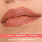 IRIS COSMETICS Matte Made Her Do It Liquid Lipstick - Rusty Brown | Grocsy