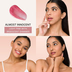 IRIS COSMETICS Talk Glossy To Me! Shimmer Lip Gloss - Light Pink With Iridescent Shimmer | Grocsy