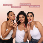 IRIS COSMETICS Talk Glossy To Me! Shimmer Lip Gloss - Light Pink With Iridescent Shimmer | Grocsy
