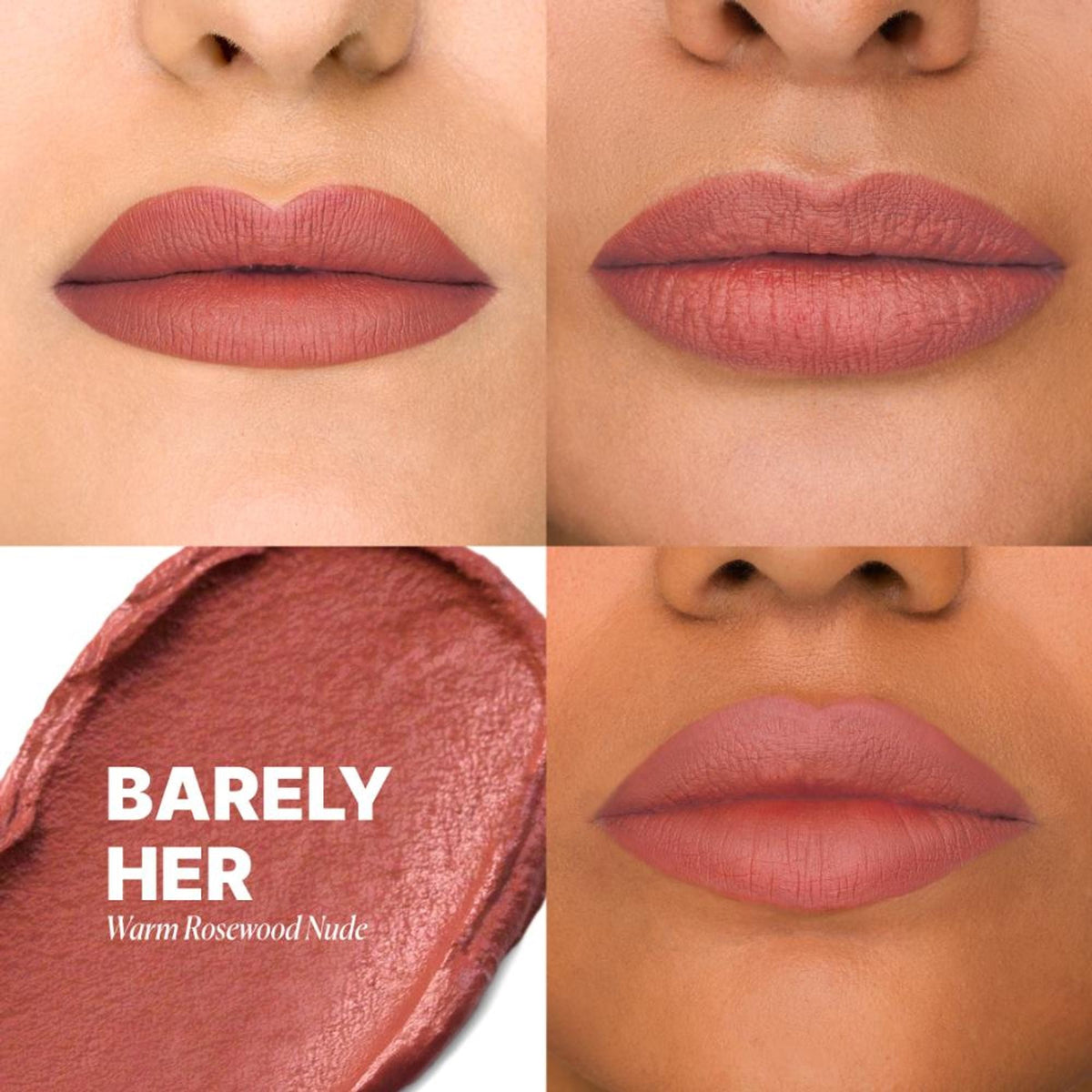 IRIS COSMETICS Matte Made Her Do It Liquid Lipstick - Warm Rosewood Nude | Grocsy
