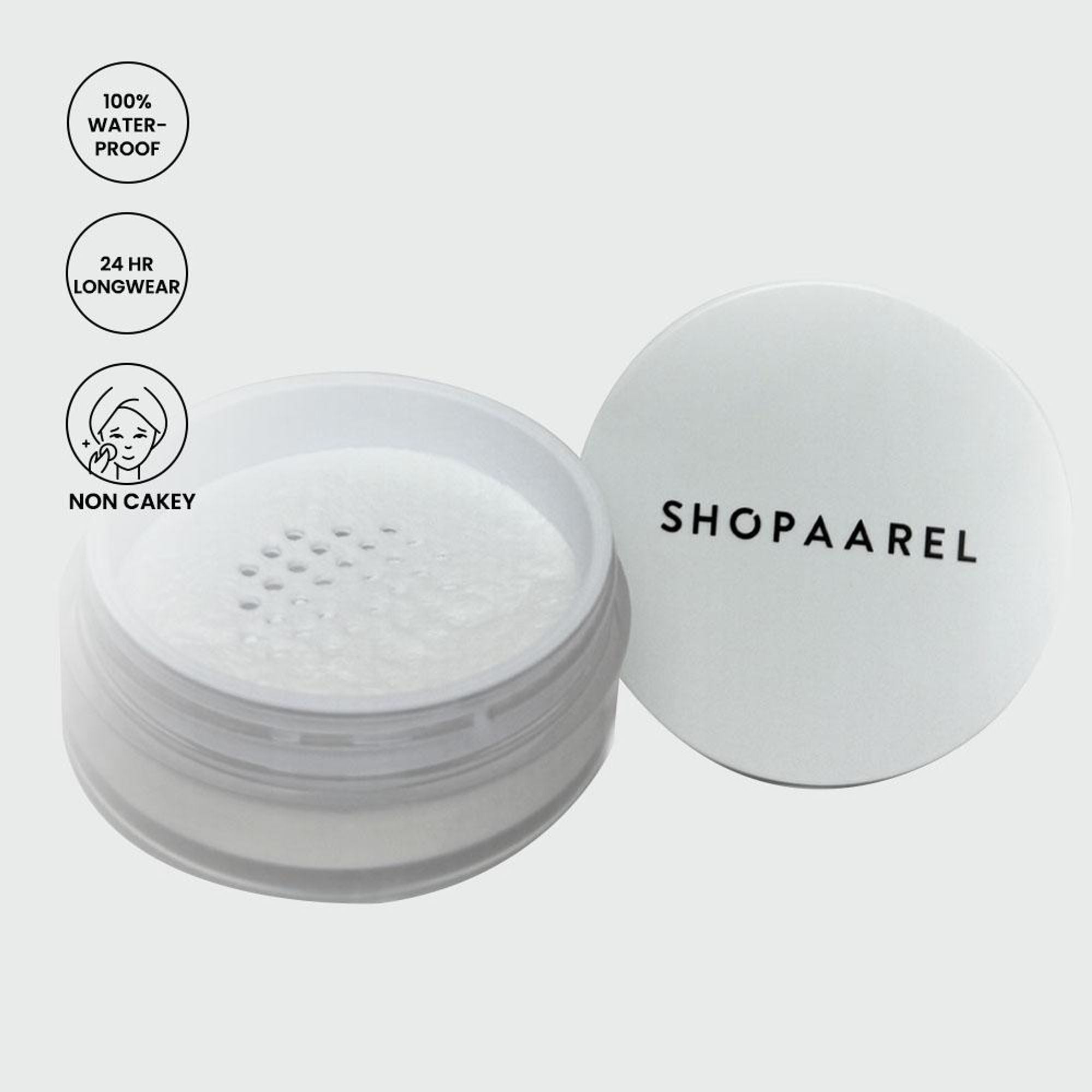 Shopaarel Flawless Fixing Powder - White-01 | Grocsy
