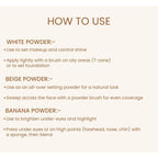 Shopaarel Flawless Fixing Powder - Beige-02 | Grocsy