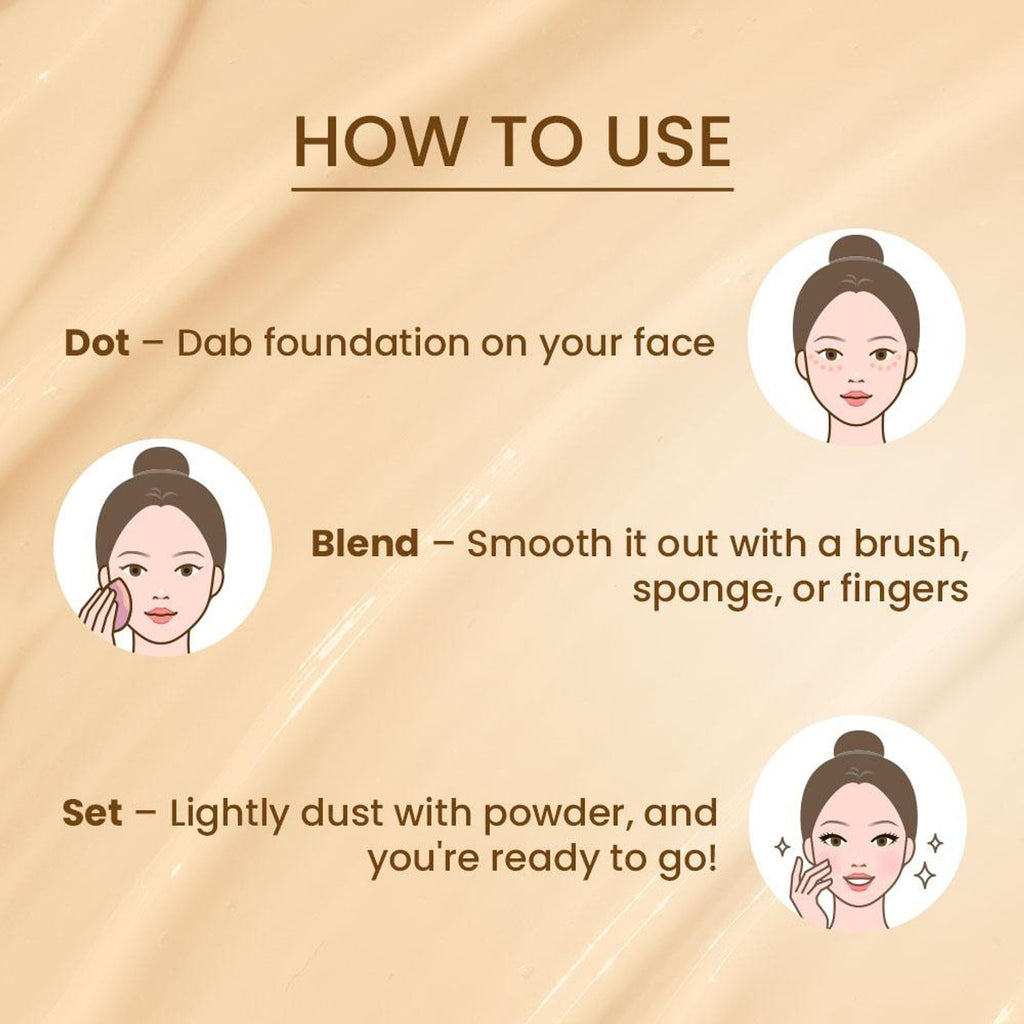 Shopaarel Extra Blend Matte Foundation - 3 | Grocsy