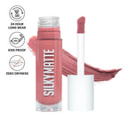Shopaarel Silky Matte Gloss Liquid Lipstick - Stone-01 | Grocsy