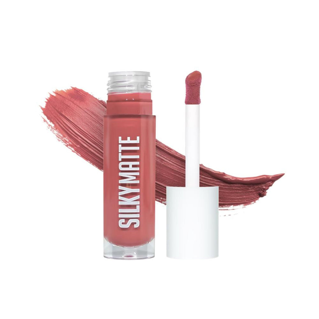 Shopaarel Silky Matte Gloss Liquid Lipstick - Stone-01 | Grocsy