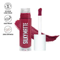 Shopaarel Silky Matte Gloss Liquid Lipstick - Hangover-08 | Grocsy