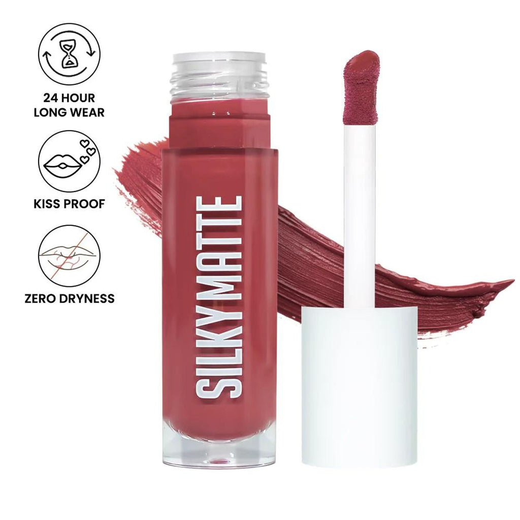 Shopaarel Silky Matte Gloss Liquid Lipstick - Bliss-13 | Grocsy