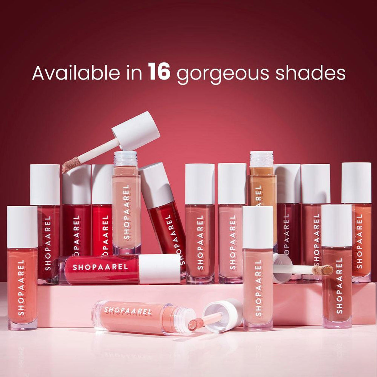 Shopaarel Silky Matte Gloss Liquid Lipstick - Doll-14 | Grocsy