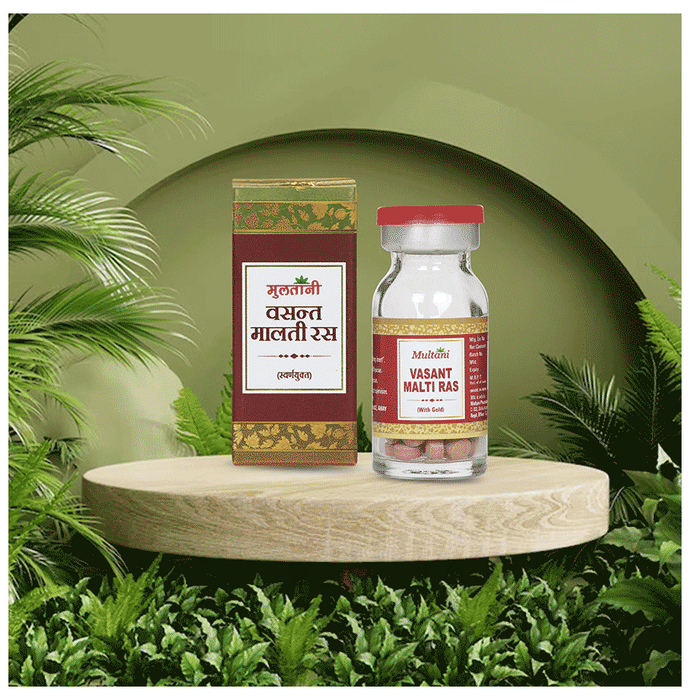 Multani Vasant Malati Ras with Gold Tablet | Grocsy