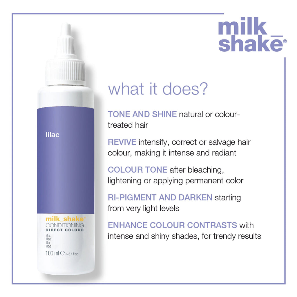 Milkshake Ammonia Free Conditioning Direct Color - Lilac | Grocsy
