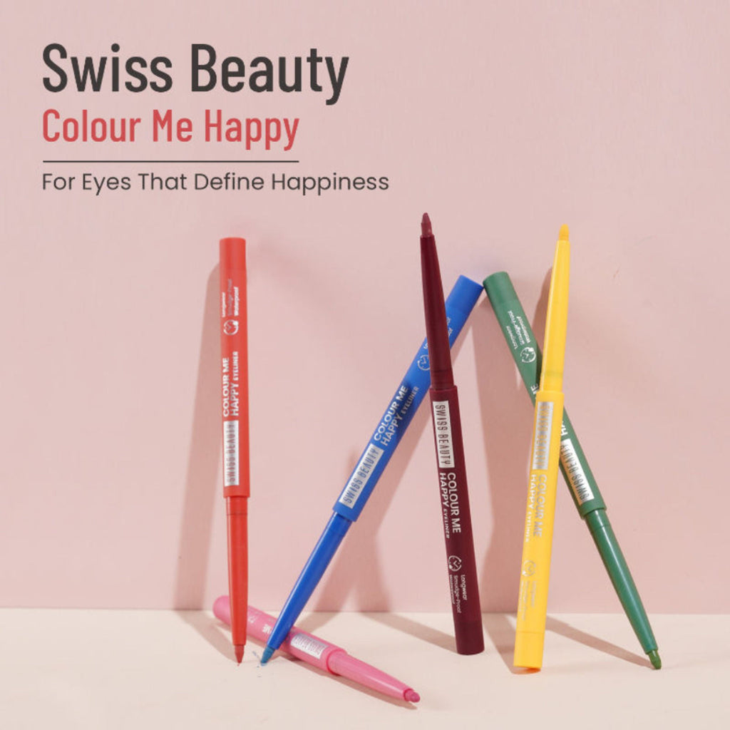 Swiss Beauty Colour Me Happy Eyeliner - Pink Alperose | Grocsy