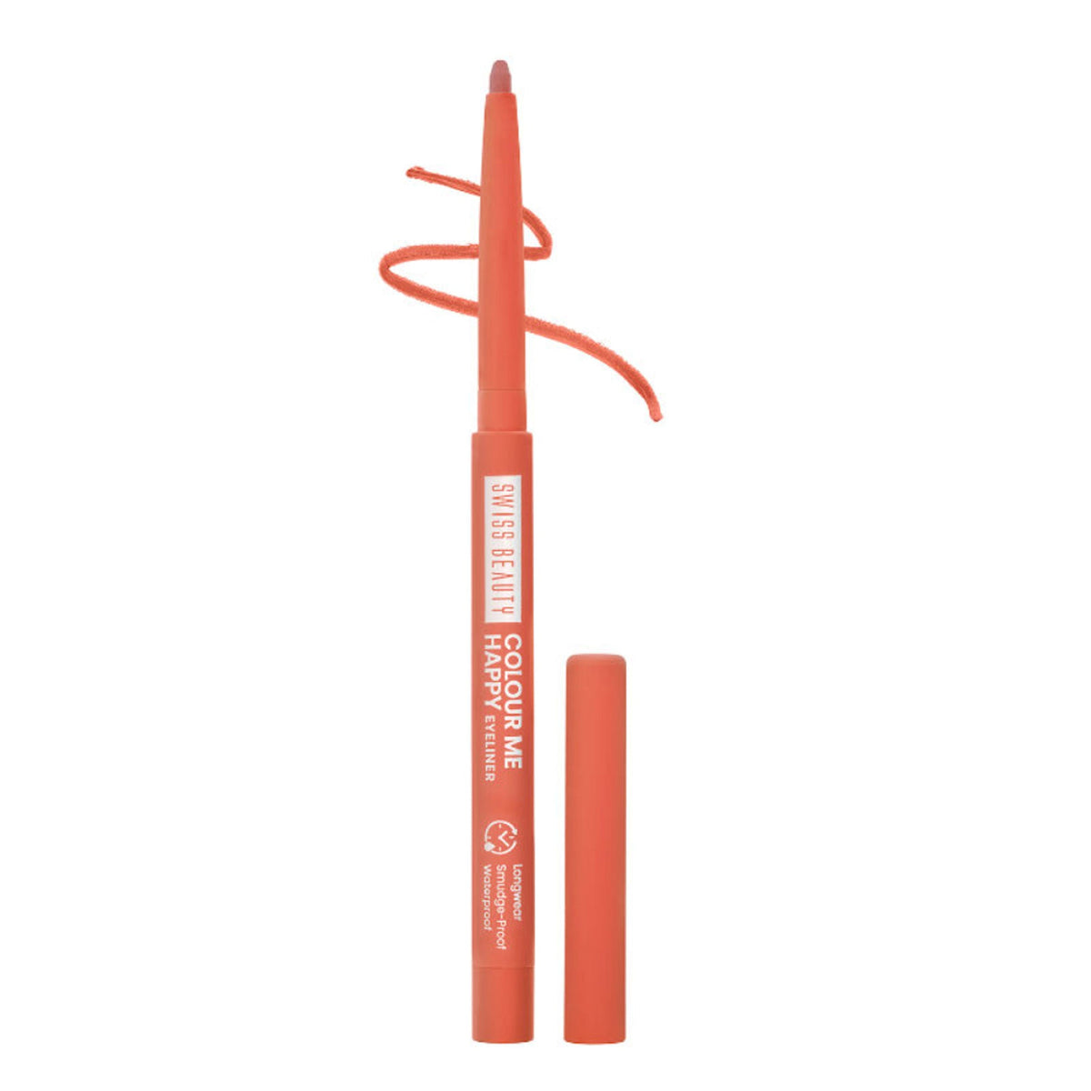 Swiss Beauty Colour Me Happy Eyeliner - Orange Daisy | Grocsy