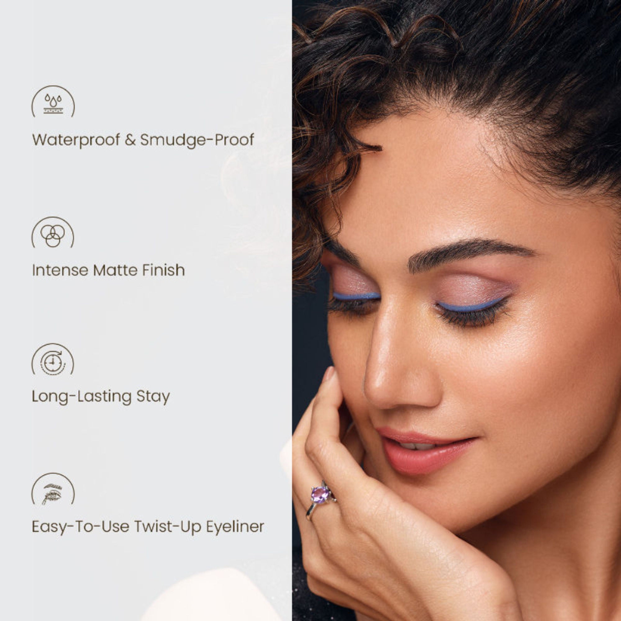Swiss Beauty Colour Me Happy Eyeliner - Orange Daisy | Grocsy