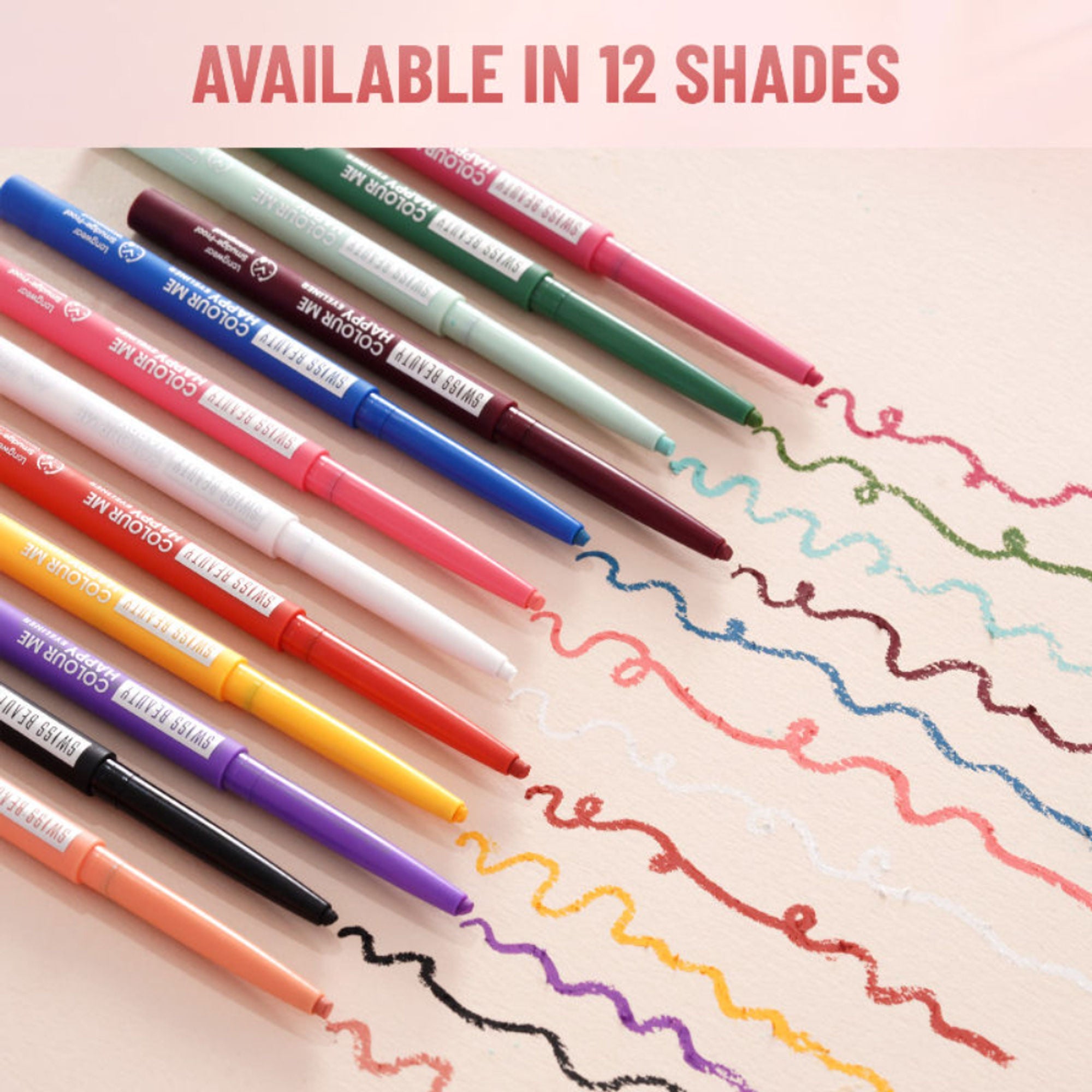 Swiss Beauty Colour Me Happy Eyeliner - Purple Aster | Grocsy