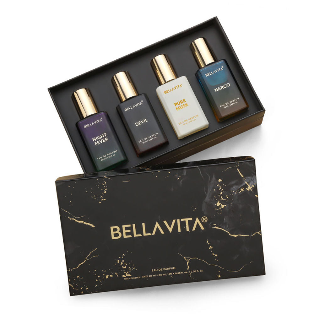 Bella Vita Organic Unisex Scents Edp Perfume Gift Set | Grocsy
