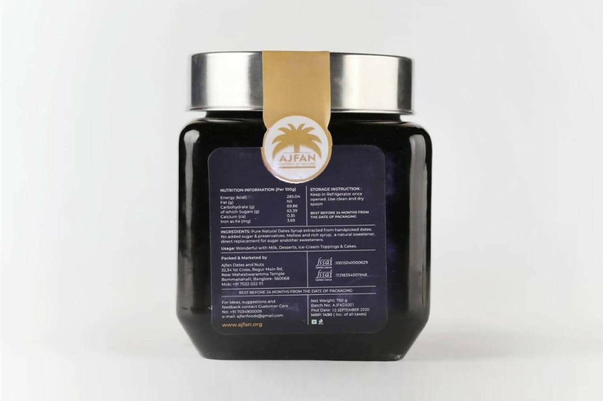 Ajfan Ajwa Premium Date Syrup | Grocsy