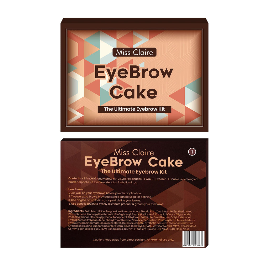 Miss Claire Eyebrow Cake Tin - 01 | Grocsy