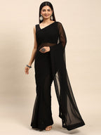 kasee Poly Georgette Saree | Grocsy