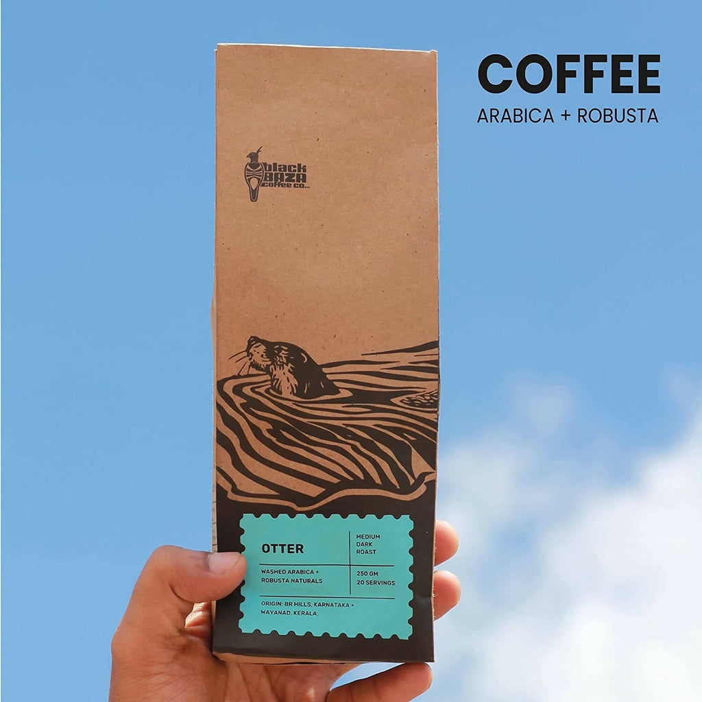 Black Baza Coffee Otter | Grocsy