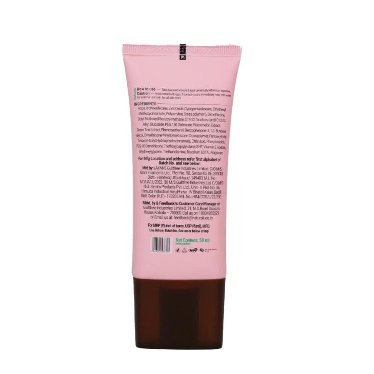 Naturali Daily Defence Cooling & Hydrating Sunscreen SPF60 With PA+++ | Grocsy