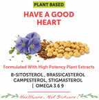 Bliss Welness Heart Health Phytosterols Omega 3 6 9 Veg Capsule Vegicap | Grocsy