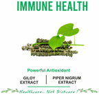Bliss Welness Immune Health Giloy Biopiperine Veg Tablet | Grocsy
