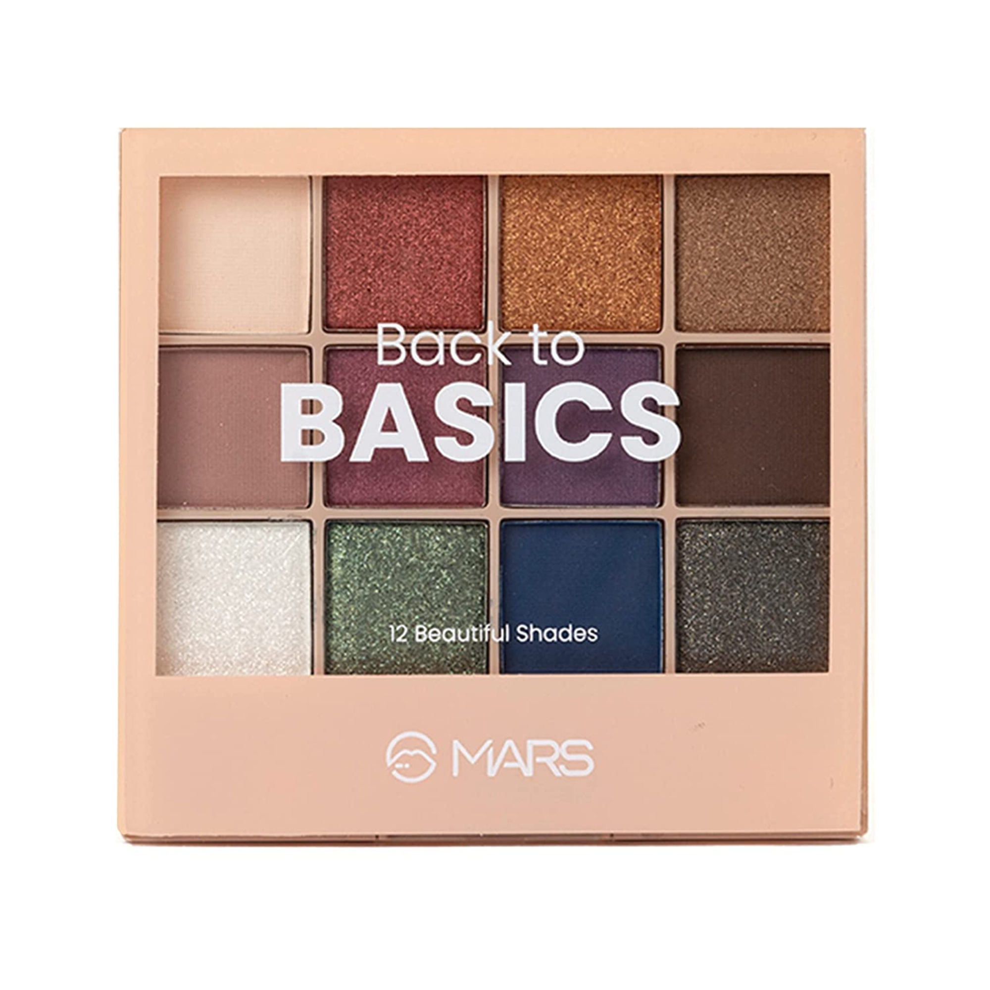 MARS Cosmetics Back To Basics Eyeshadow Palette - 1 | Grocsy