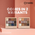 MARS Cosmetics Back To Basics Eyeshadow Palette - 2 | Grocsy
