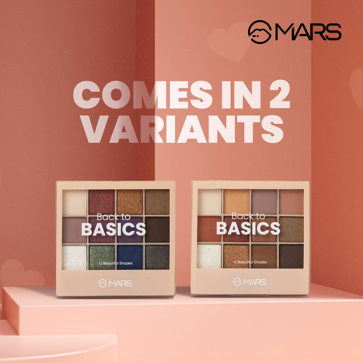 MARS Cosmetics Back To Basics Eyeshadow Palette - 2 | Grocsy