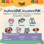 Hye Pets Super Treats For Super Pets – Freeze Dried Treats Made With Goat Milk, Blueberry & Banana | Grocsy