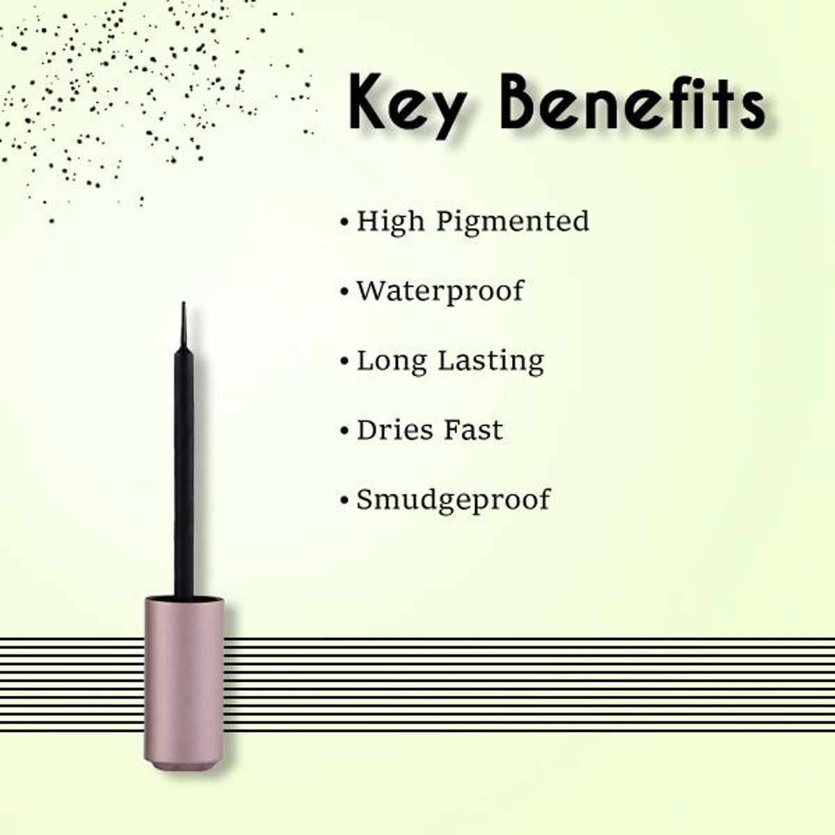 Matt Look Line Express Ultimate Precision Waterproof Smudge Proof Eyeliner - Black | Grocsy