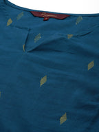 Sangria Geometric Printed Kurta | Grocsy