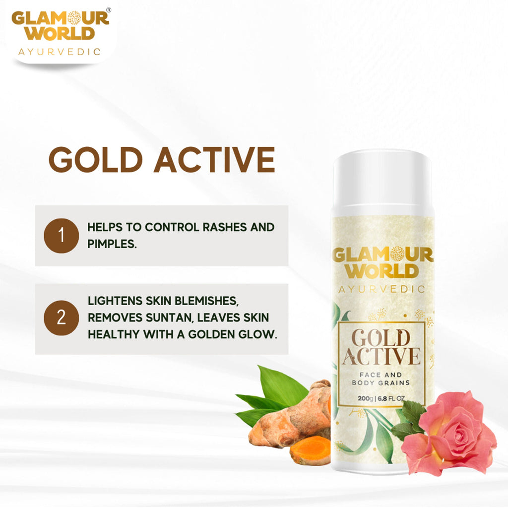 GLAMOUR WORLD AYURVEDIC Gold Active | Grocsy
