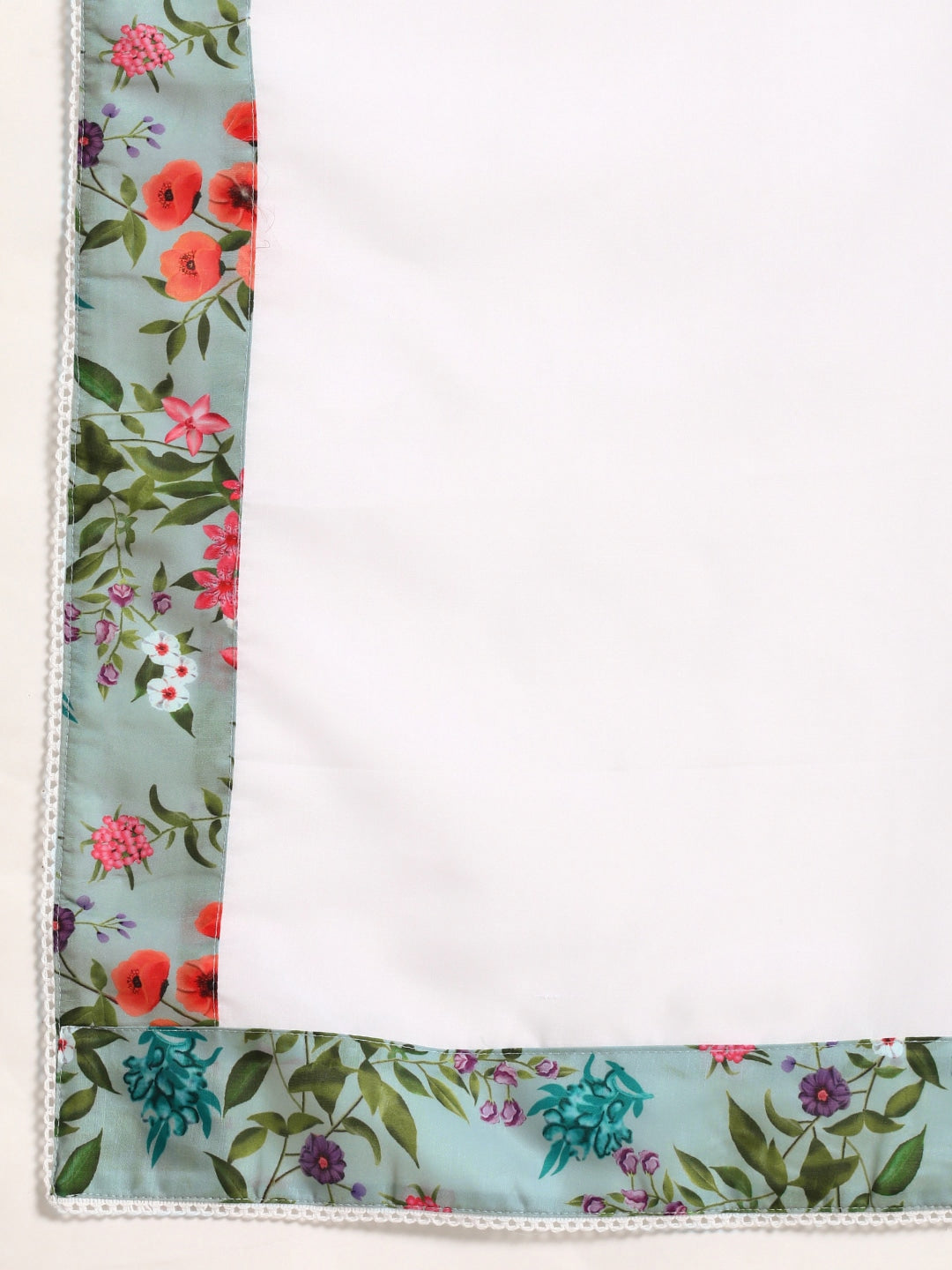 Sangria Women V-Neck Floral Printed Regular Kurta with Palazzos & With Dupatta | Grocsy