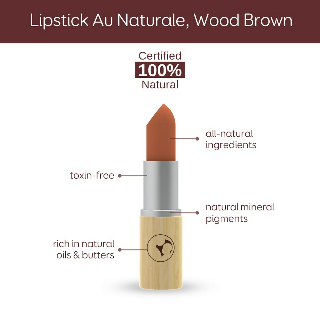 Earthbaby Lipstick Au Naturale 100% Natural Origin ( Wood Brown) | Grocsy