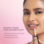 Quench Illuminating Lip Oil with Cherry Blossom & Pearl Extracts For Shiny Hydrated Lips | Grocsy