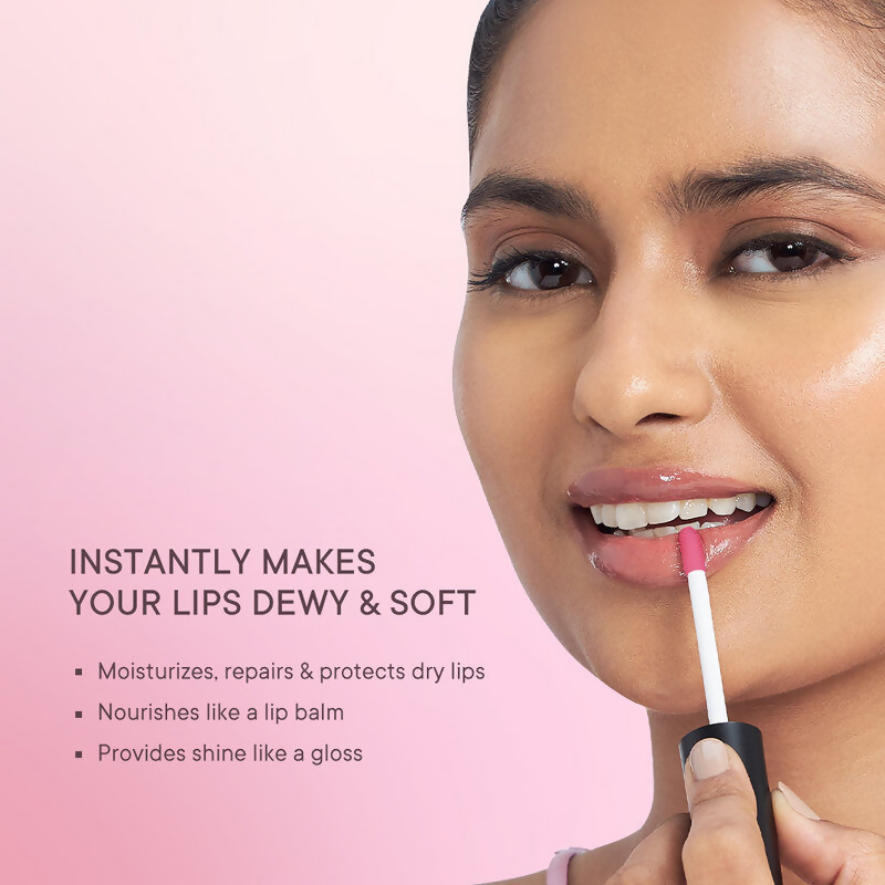 Quench Illuminating Lip Oil with Cherry Blossom & Pearl Extracts For Shiny Hydrated Lips | Grocsy